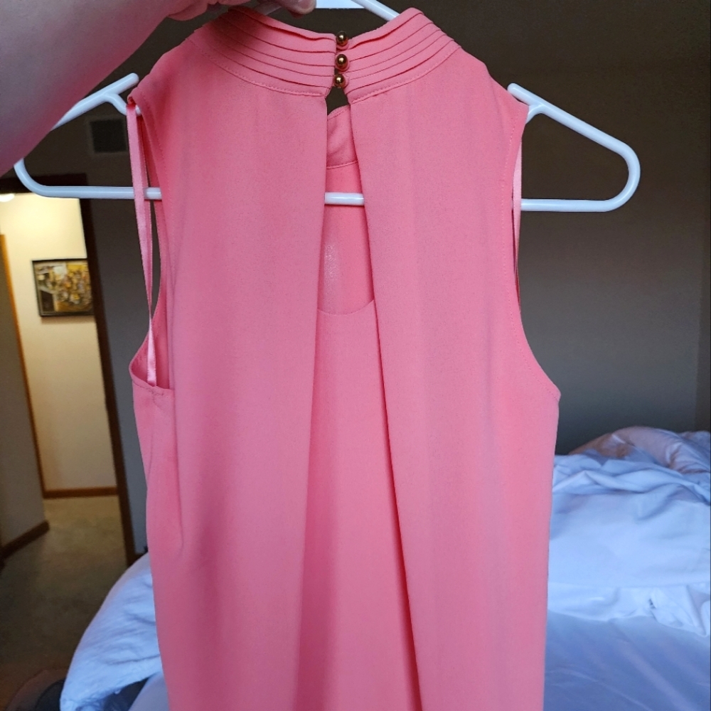 Coral blouse - Picture 2 of 3